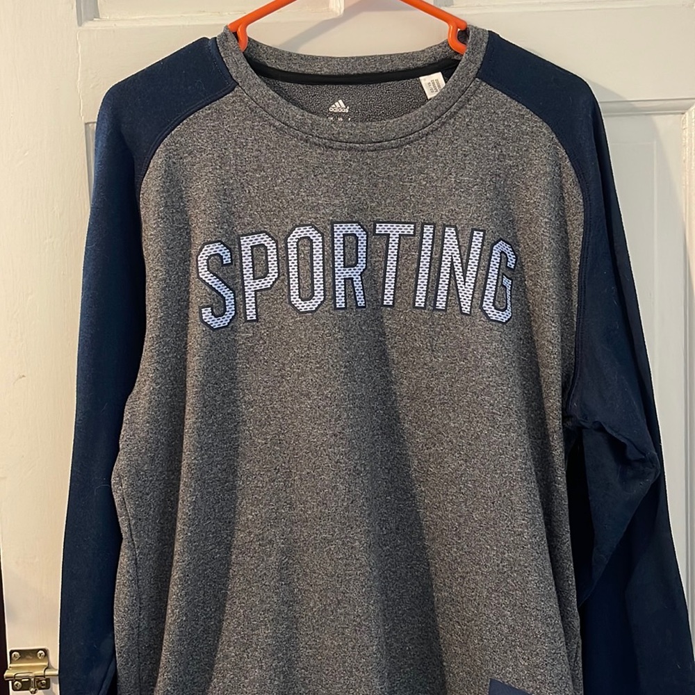 Sporting KC sweatshirt, size large!